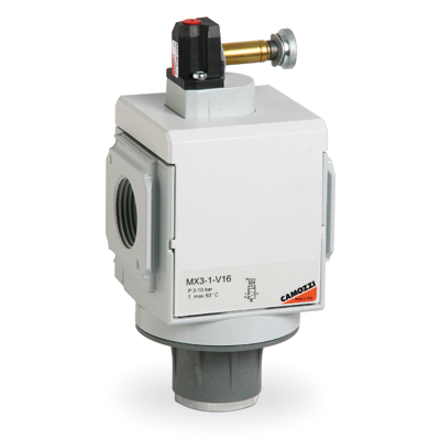 MX3-3/4-V16 CAMOZZI - Отсечной клапан электр. упр., G3/4, без катушки, 3/2 НЗ