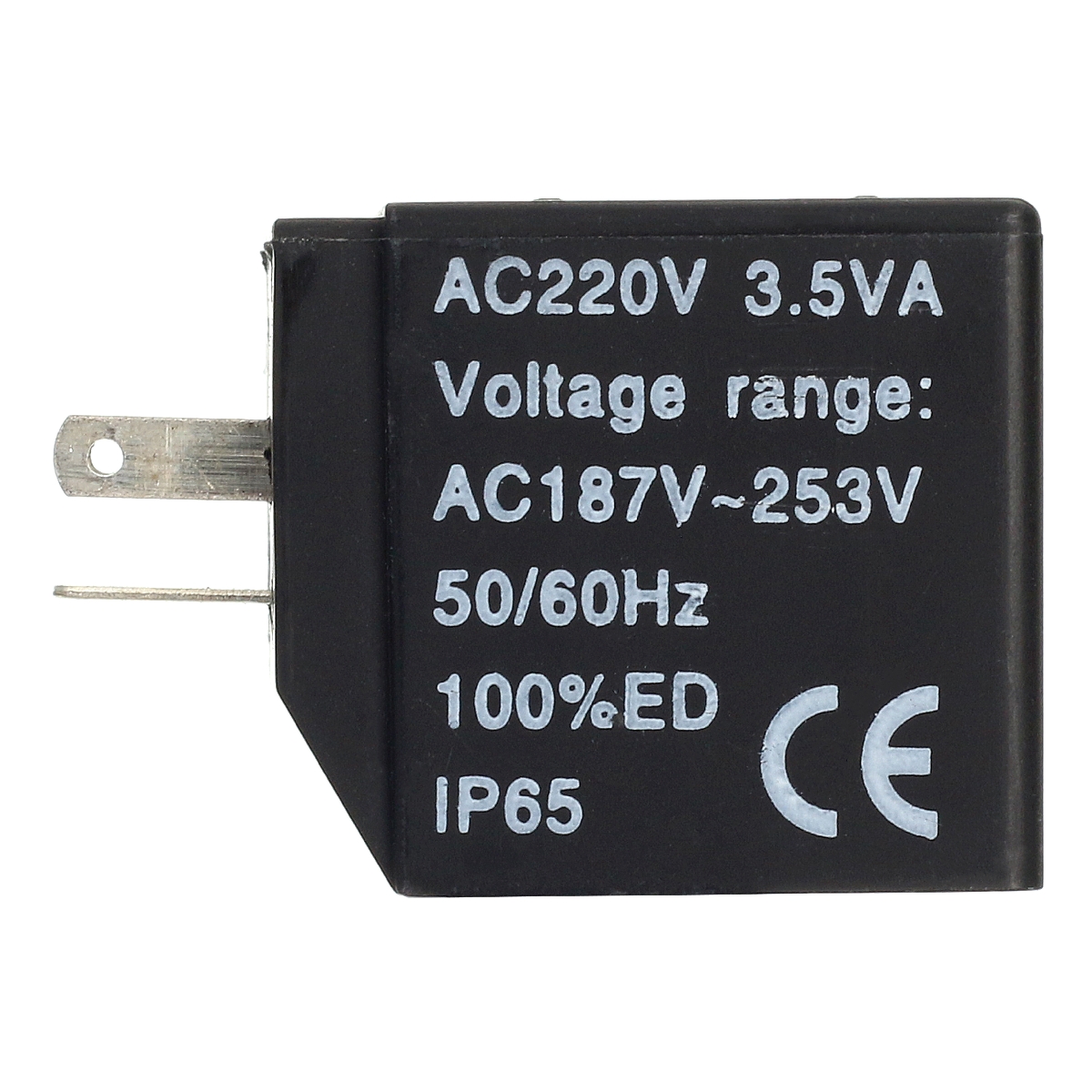 CDA080A AirTAC - Катушка электромагнитная 220 V AC, Ø8 мм, DIN C micro 9.4 мм