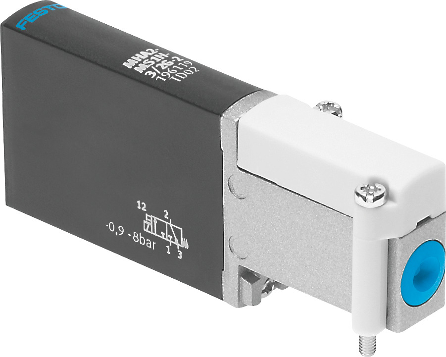 MHA2-MS1H-3/2G-2 196119 FESTO - Пневмораспределитель электр. упр., 3/2 НЗ, 24 VDC