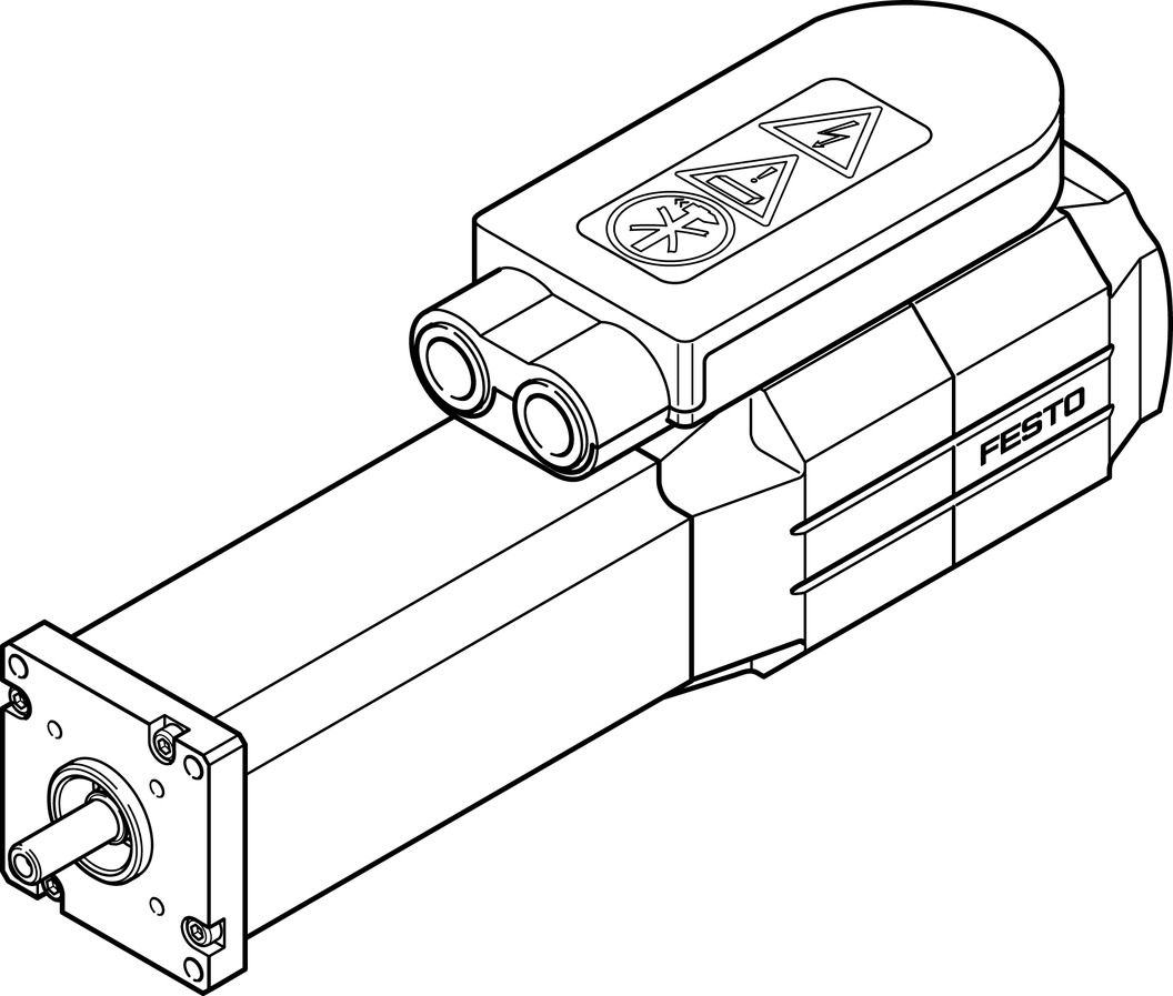 EMMS-AS-40-M-LS-TM 550107 FESTO - Серводвигатель