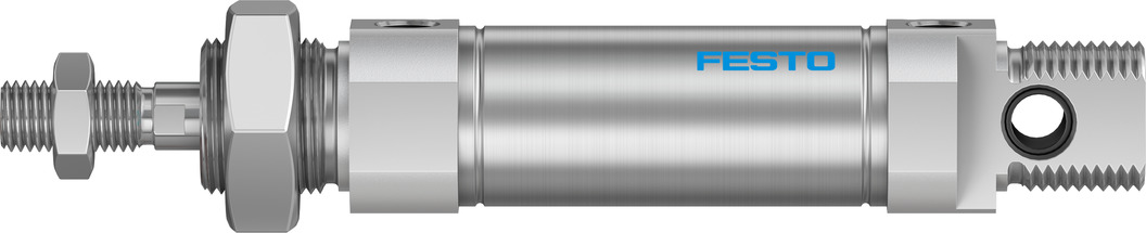DSNU-25-25-PPV-A 33975 FESTO - Пневмоцилиндр ISO 6432, 25x25 мм, двуст. действ.