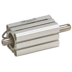 CDQSWB25-10DC SMC - Пневмоцилиндр, 25x10 мм, двуст. действ., внутр. резьба, двуст. шток