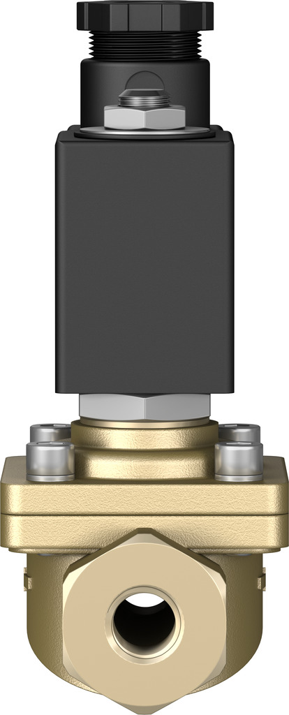 VZWF-B-L-M22C-G14-135-V-3AP4-10 1492334 FESTO - Клапан соленоидный, G1/4, 2-ходовой НЗ, 230 V AC, латунный