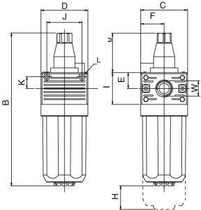 T040 002 000 100 AIGNEP - Маслораспылитель, G1/8