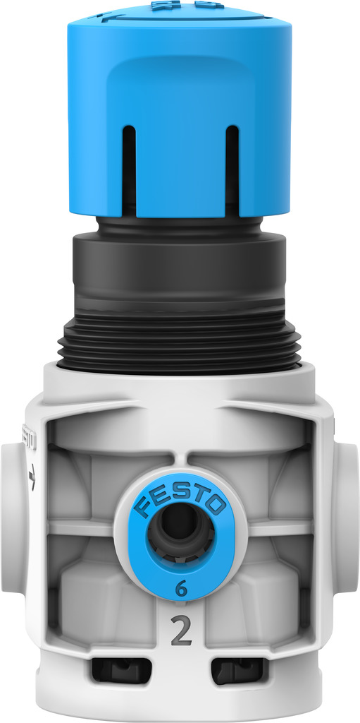 MS2-LR-QS6-D6-A8-B 8086640 FESTO - Регулятор давления, 6 мм, 7 бар