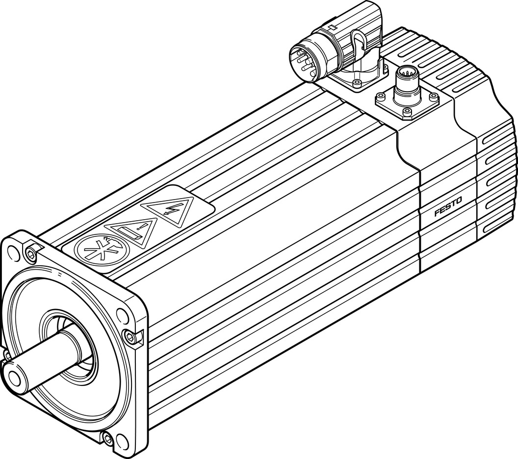 EMMS-AS-100-LK-HS-RS-S1 1562976 FESTO - Серводвигатель