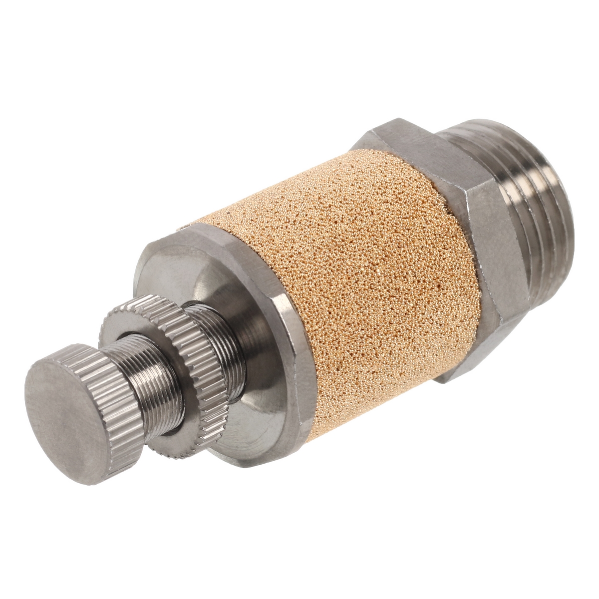 Глушитель алюминиевый с дросселем AirTAC BESL04