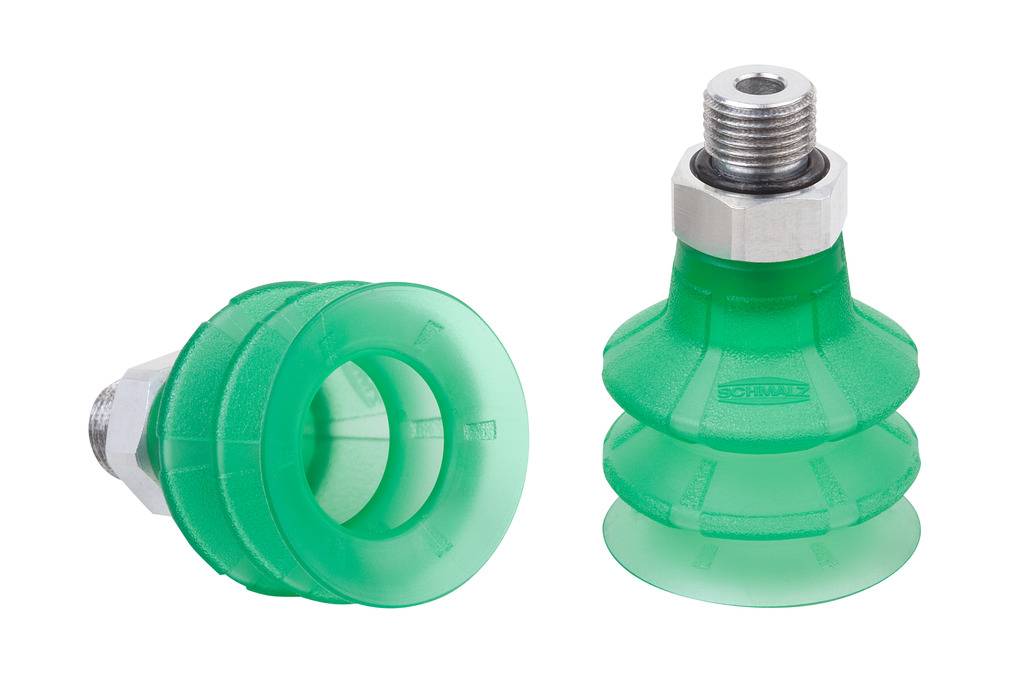 SPB2 20 ED-65 G1/8-AG 10.01.06.03453 SCHMALZ - Присоска вакуумная сильфон 2.5 гофра, 20 мм, эластодур, G1/8