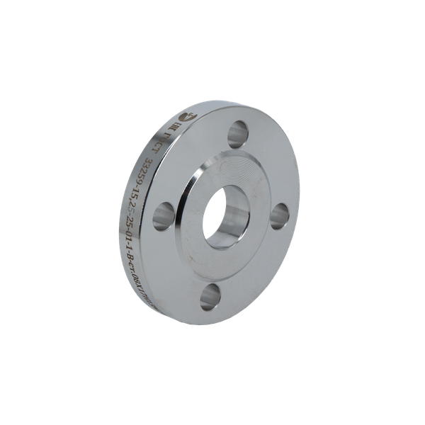 NK-FGh25/6ti - Фланец пл. с зерк. нерж., AISI316TI DN25 (1″), РN25, ГОСТ 33259-15, 25-25-01-1-В-ст.