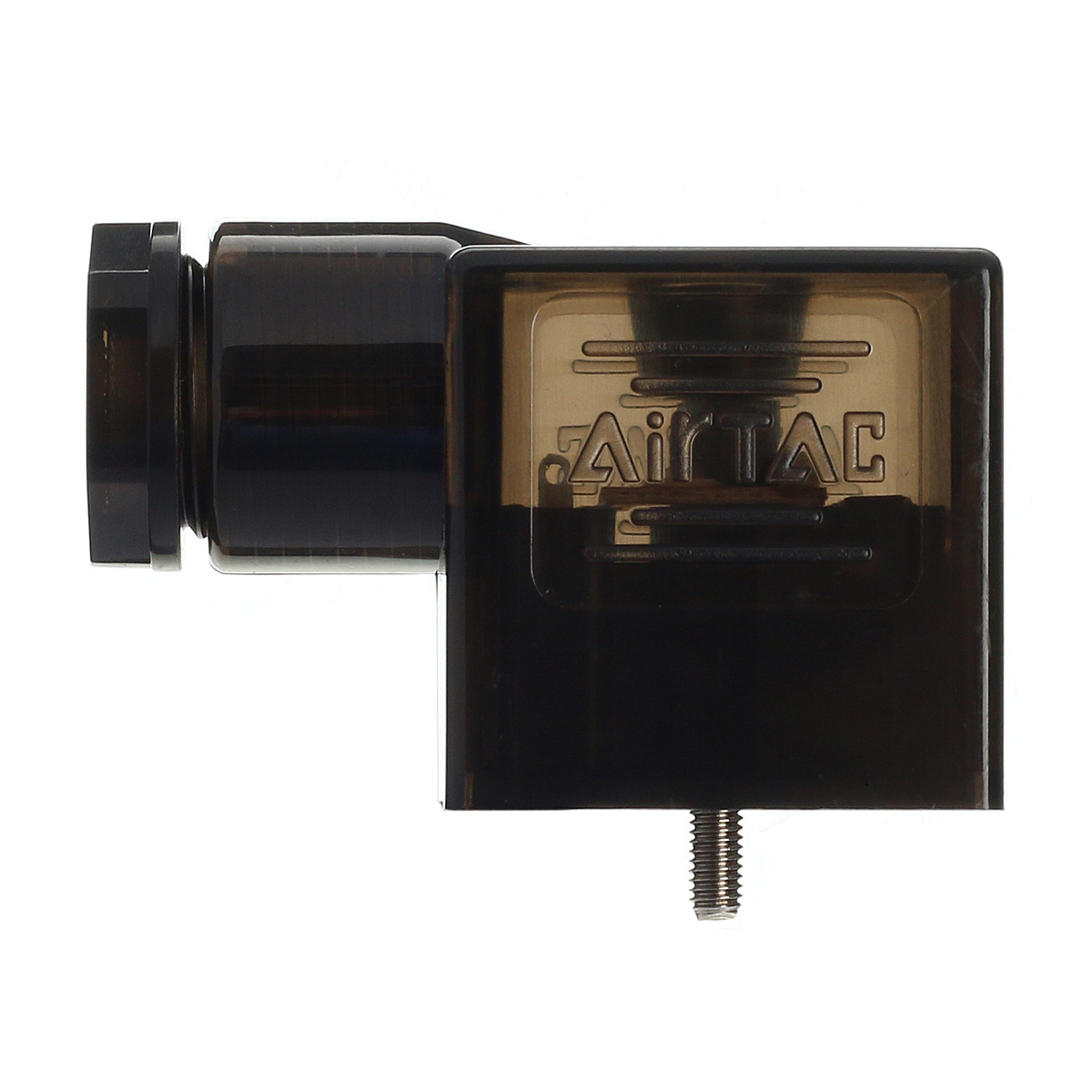 4V210-005-P2 AirTAC - Разъём с индикацией DIN 43650, тип B 11 мм, 3-пин, 24-220 V AC