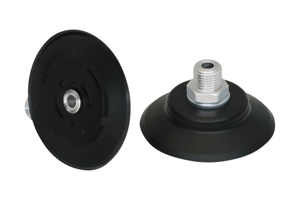 PFYN 60 NBR-55 G1/4-AG 10.01.01.00148 SCHMALZ - Присоска вакуумная круглая плоская, 60 мм, резина NBR, G1/4