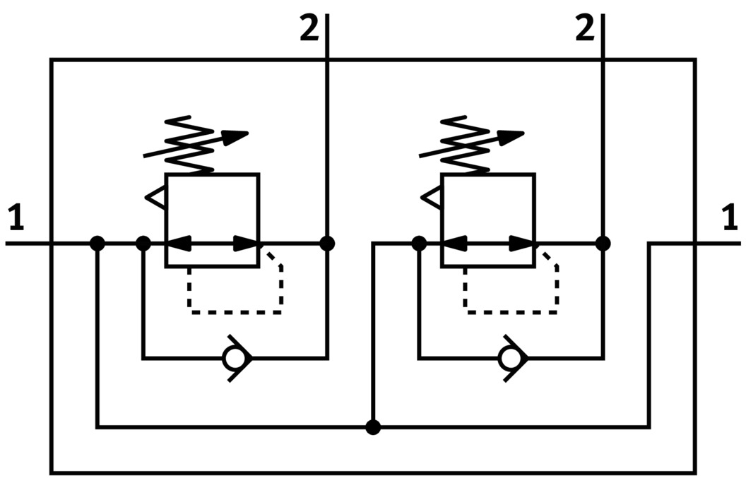 LRB-1/4-DB-7-O-K2-MINI 540040 FESTO - Коллектор регуляторов давления, G1/2-G1/4, 7 бар