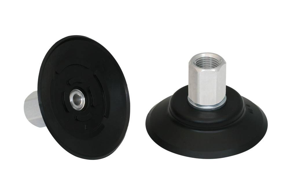 PFYN 60 NBR-55 G1/4-IG 10.01.01.00092 SCHMALZ - Присоска вакуумная круглая плоская, 60 мм, резина NBR, G1/4