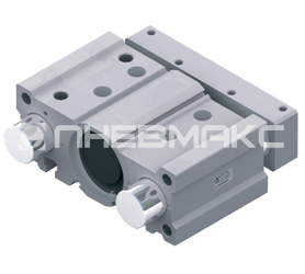 6101.80.0150.B PNEUMAX - Пневмоцилиндр с направляющей, 80x150 мм