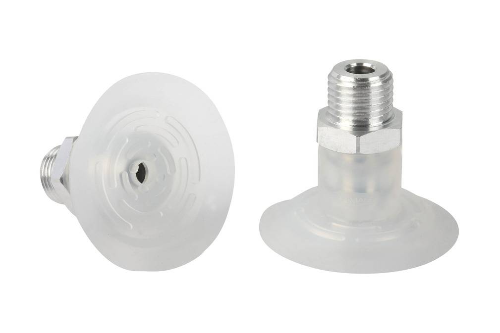 SGPN 40 SI-50 G1/4-AG 10.01.01.12775 SCHMALZ - Присоска вакуумная круглая плоская, 40 мм, силикон, G1/4