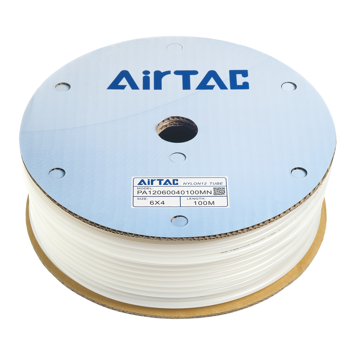 PA12060040100MN Airtac - Трубка полиамидная 6x4 мм, матовая