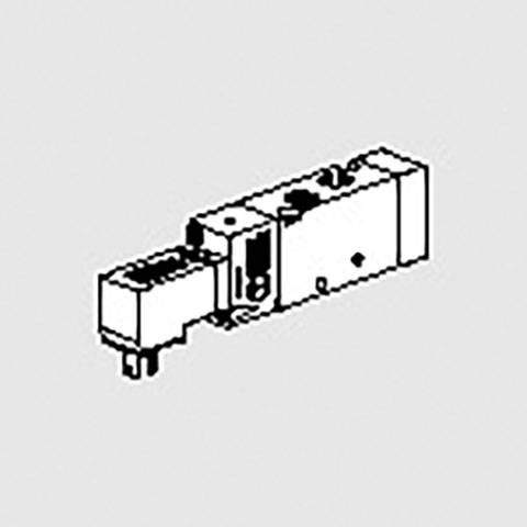 MSV 25 SCS OO 24VDC 7062060132 METAL WORK - Пневмораспределитель ISO 15407, 5/2 моност., G1/8, ISO 02, 24 VDC