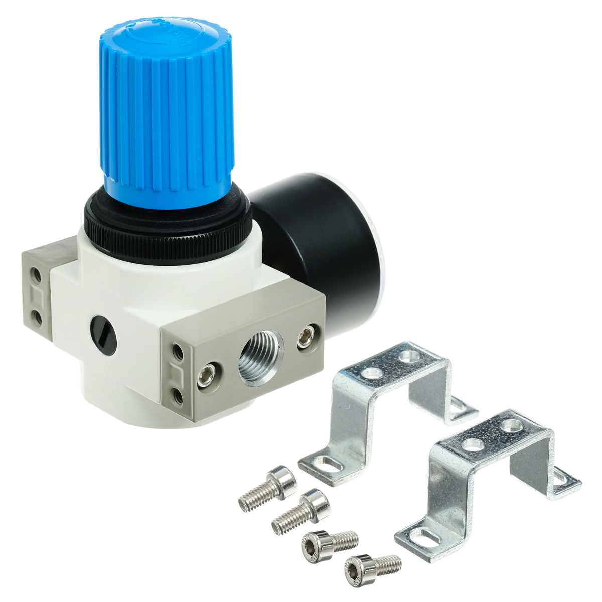 LR-1/4-D-MINI - Регулятор давления, G1/4, 12 бар Qwind