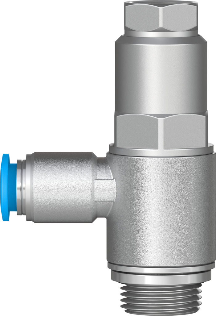 HGL-3/8-QS-8 530043 FESTO - Управляемый обратный клапан однонаправленный G3/8-8 мм