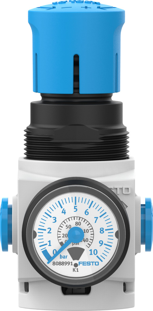 MS2-LR-QS6-D6-AR-BAR-B 8086638 FESTO - Регулятор давления, 6 мм, 7 бар