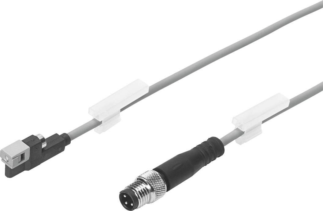 SMT-8G-NS-24V-E-0,3Q-M8D 8065027 FESTO - Датчик положения магниторез., НО NPN, разъём M8 с каб. 0.3 м