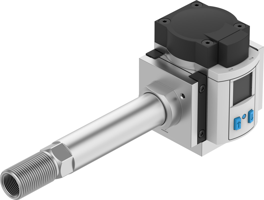 SFAM-62-3000L-TG12-2SV-M12 565380 FESTO - Датчик расхода 3000 л/мин, 0-10 В, 2xPNP/NPN, G1/2, M12