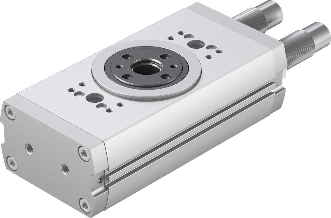 DRRD-40-180-FH-Y9A 1526986 FESTO - Поворотный привод, размер 40, 24.1 Нм, 180°, G1/8, фланец, с амортизат.