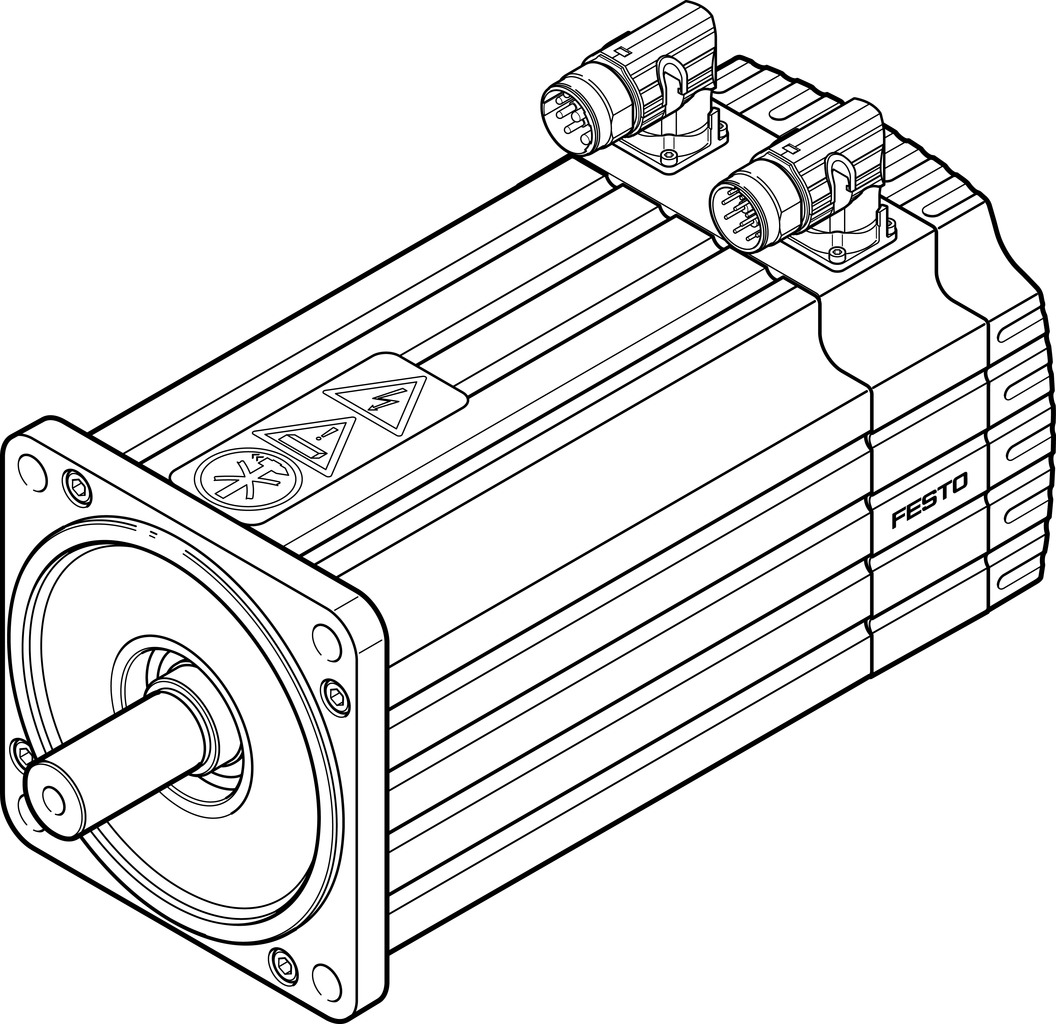 EMMS-AS-140-LK-HS-RR 1574662 FESTO - Серводвигатель