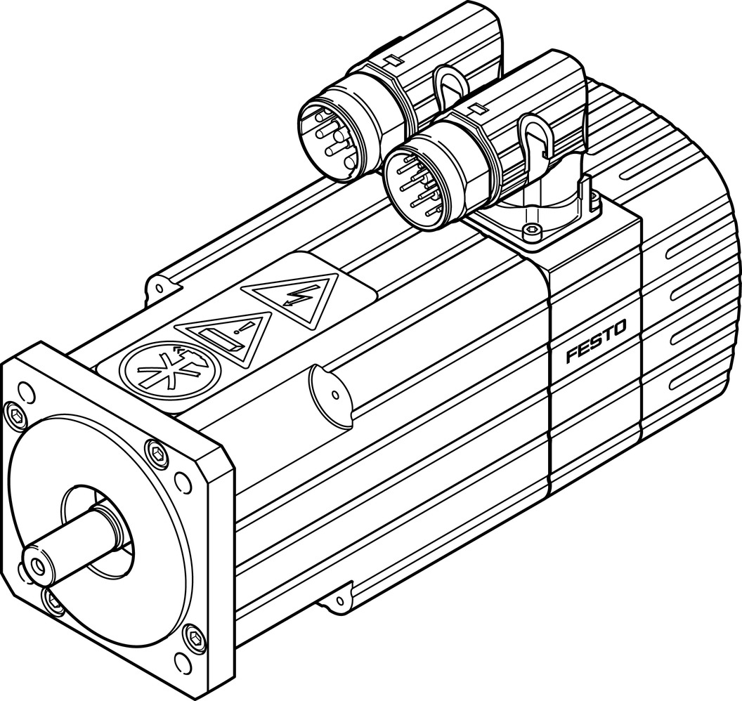 EMMS-AS-70-MK-HV-RR-S1 1704829 FESTO - Серводвигатель