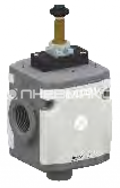 P174BVEB2 PNEUMAX - Отсечной клапан электр. упр., G1, без катушки, 3/2 НЗ