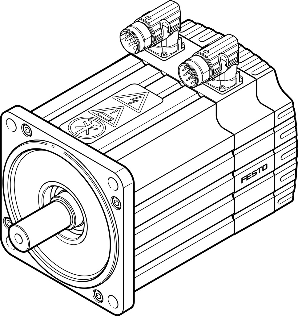 EMMS-AS-140-S-HV-RRB-S1 1574645 FESTO - Серводвигатель
