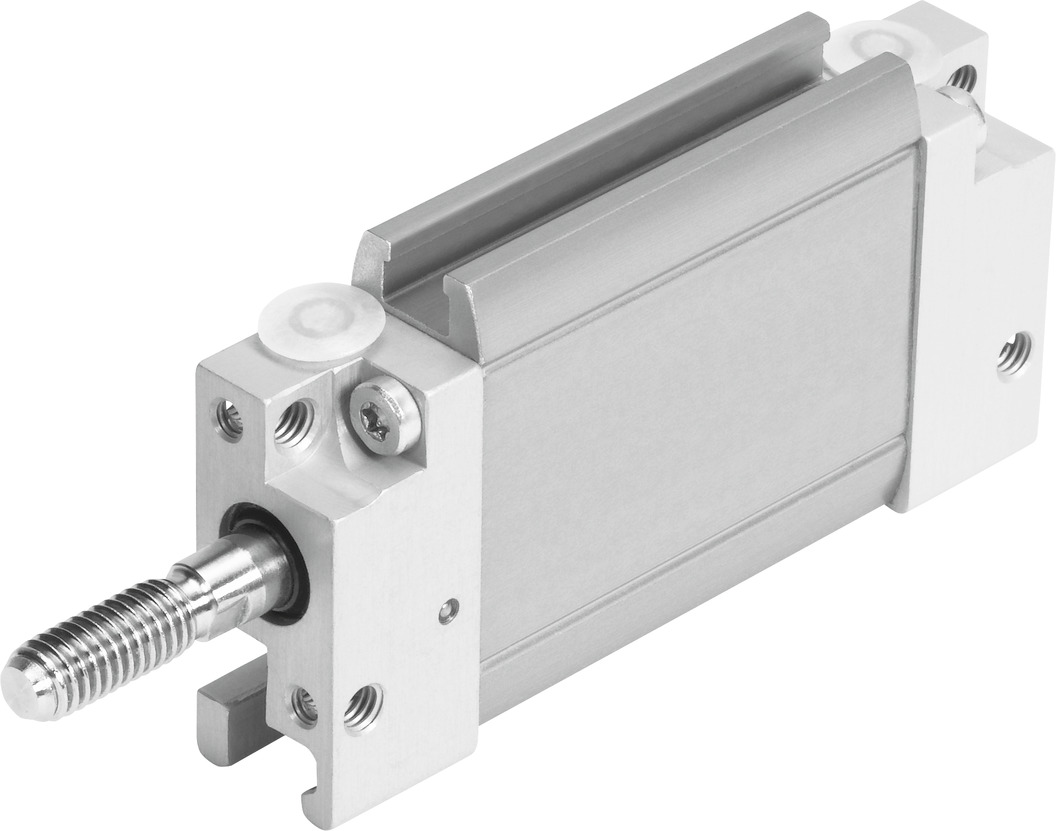 DZF-12-100-A-P-A 161229 FESTO - Плоский пневмоцилиндр, 12x100 мм, нар. резьба