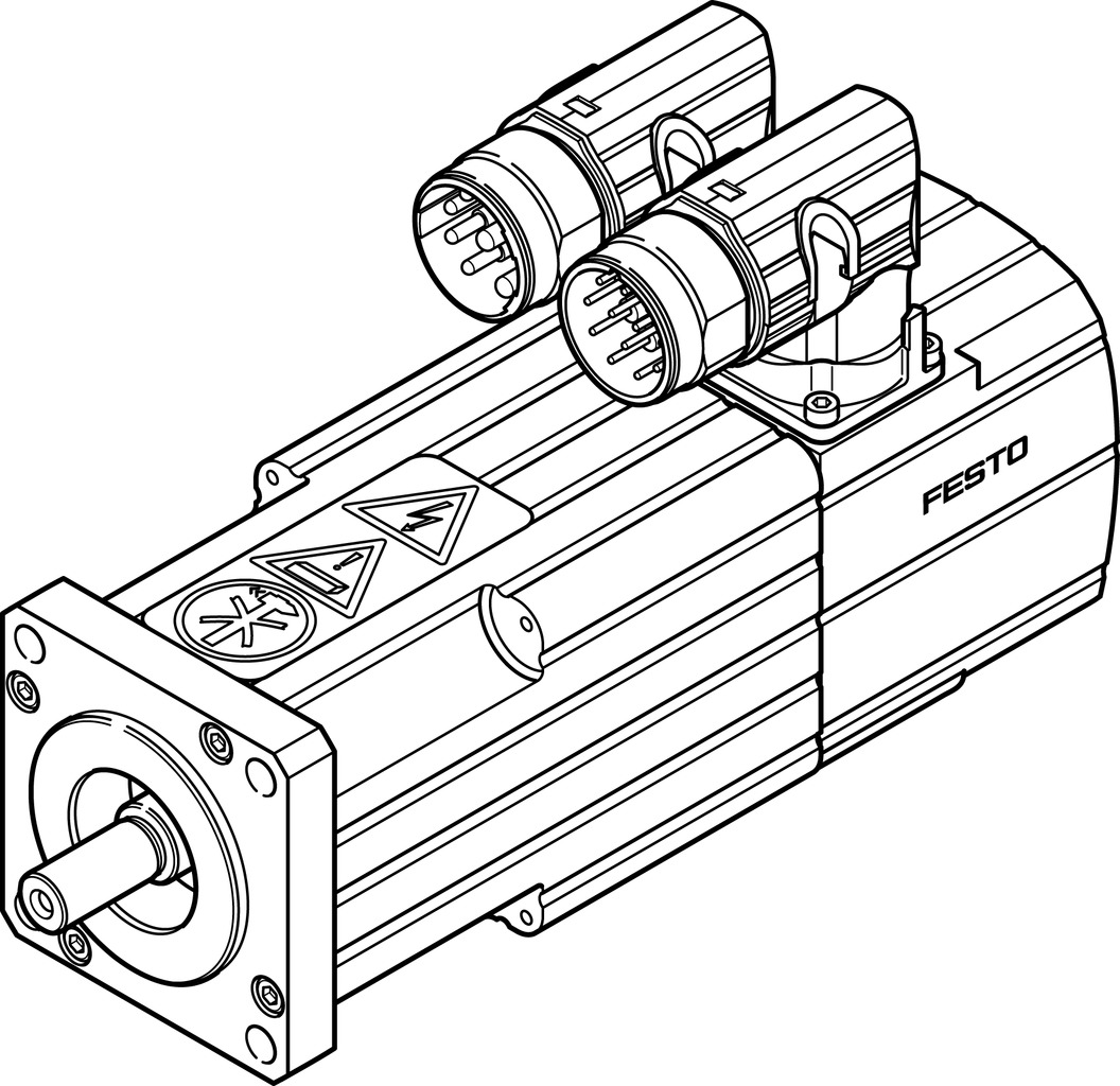 EMMS-AS-55-MK-LS-RRB 1569795 FESTO - Серводвигатель