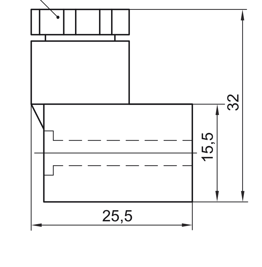 PL1515T-P3 AirTAC - Разъём с индикацией DIN 43650, тип C micro 9.4 мм, 3-пин, 12-24 V DC
