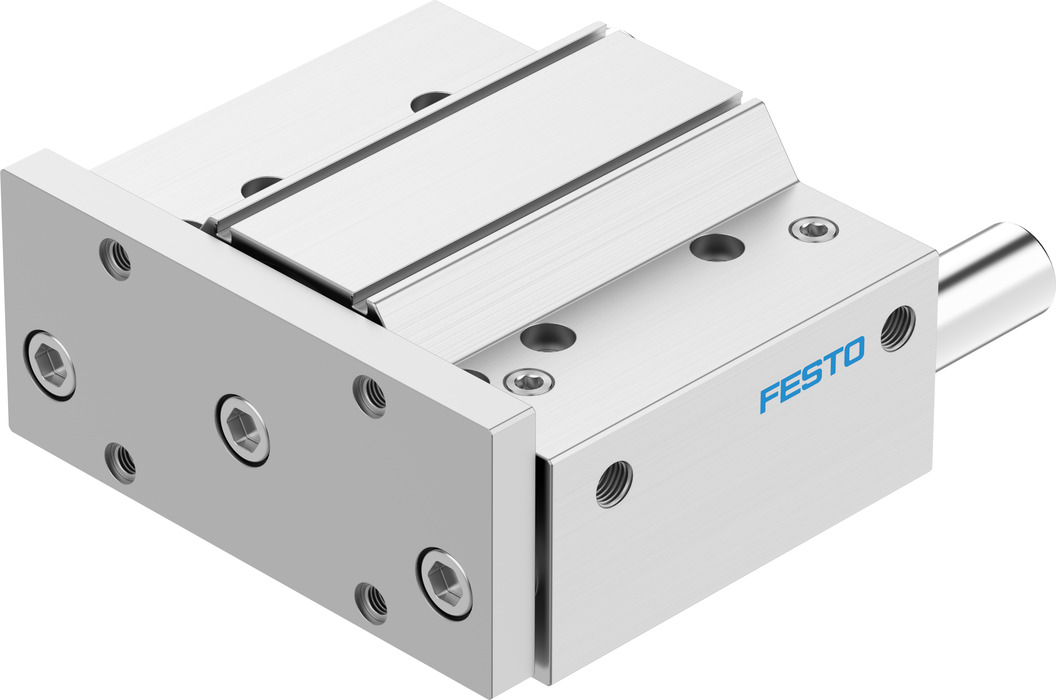 DFM-100-100-P-A-GF 170895 FESTO - Пневмоцилиндр с направляющей, 100x100 мм