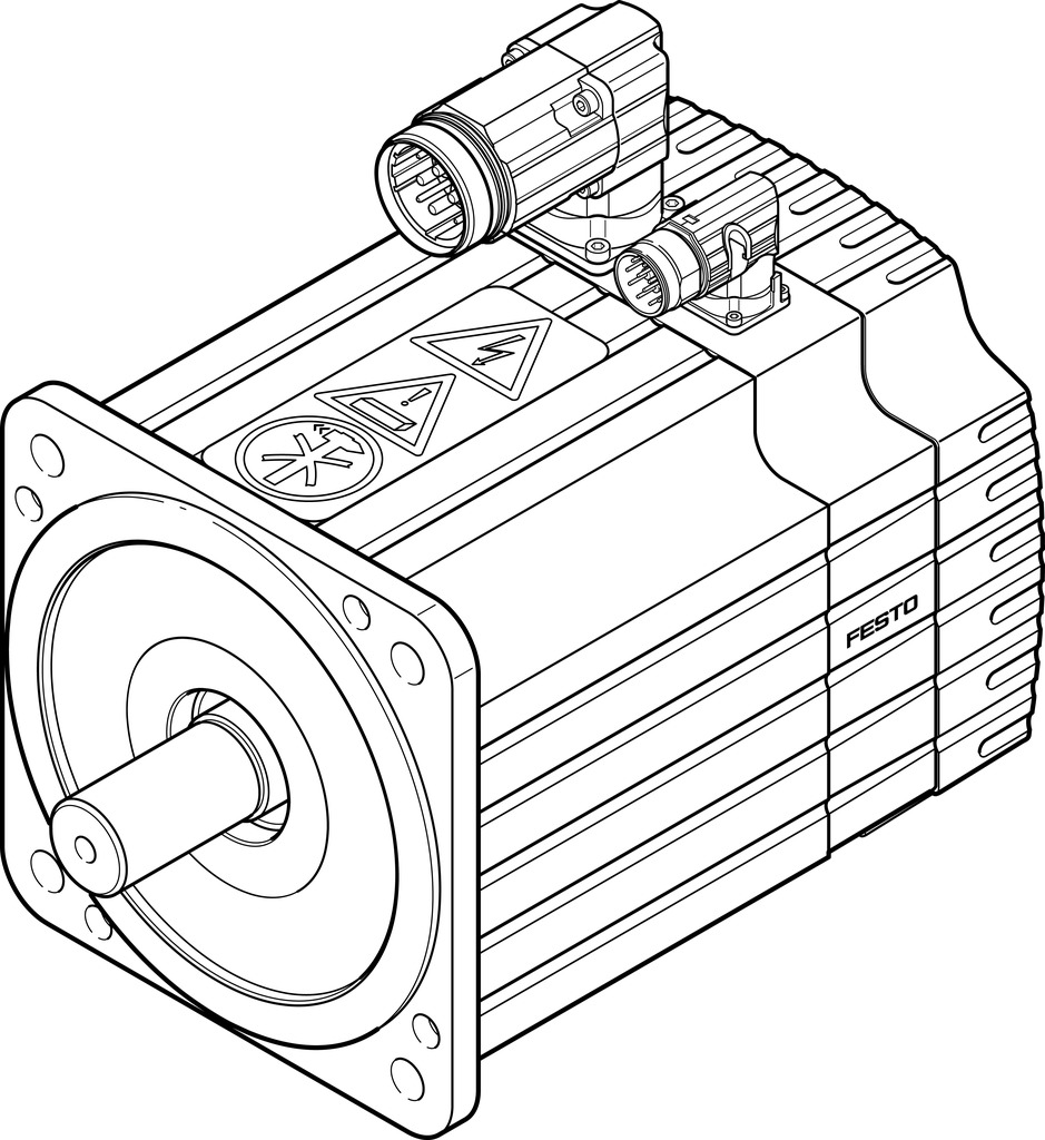 EMMS-AS-190-SK-HS-ARB-S1 1584933 FESTO - Серводвигатель