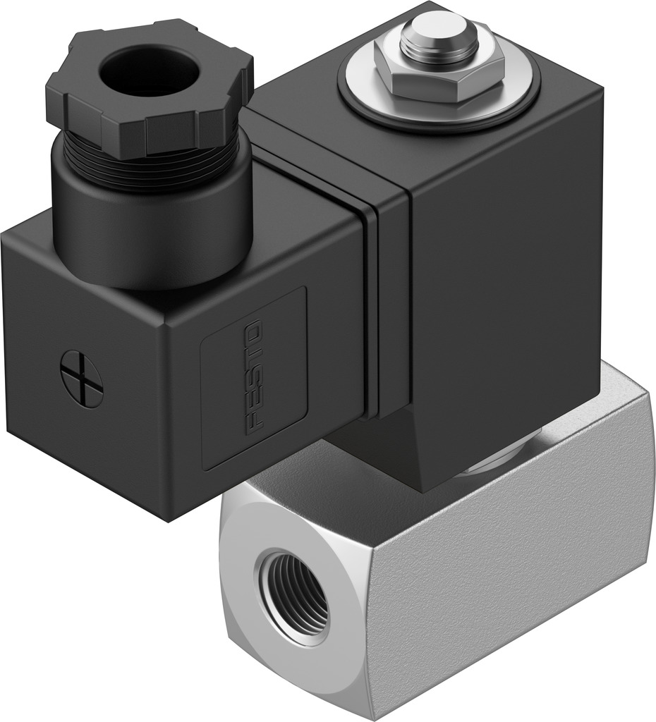 VZWD-L-M22C-M-G14-60-V-1P4-4-R1 1491863 FESTO - Клапан соленоидный, G1/4, 2-ходовой НЗ, 24 V DC, нерж.