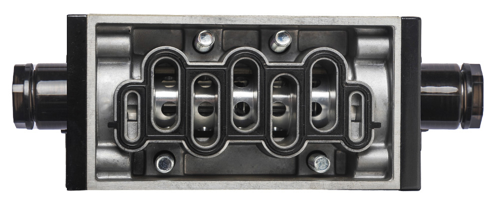 ESV320A AirTAC - Пневмораспределитель по ISO 5599 электр. упр., 5/2 бист., ISO 2, 220 V AC