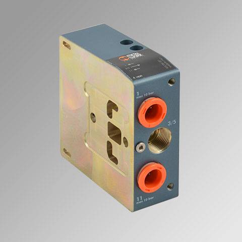 0227301221 METAL WORK - End-plate kit HDM 1-25D Ø12