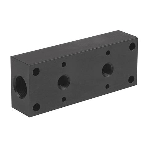 9300302 METAL WORK - Плита для монтажа регуляторов, 3-поз. типоразмер Skillair 200, G3/8