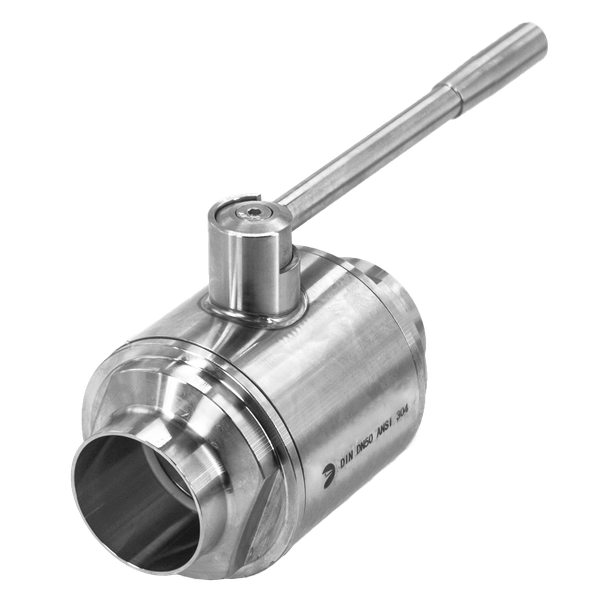 NK-BEDIN11851_50/4 - Кран шаровый приварной DIN11851 нерж., AISI304 DN50 (52мм), PN8