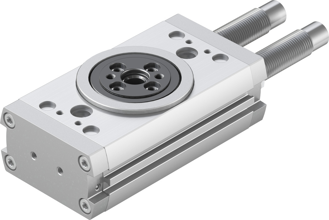 DRRD-25-180-FH-Y9A 1360248 FESTO - Поворотный привод, размер 25, 5.2 Нм, 180°, M5, фланец, с амортизат.