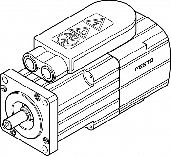 EMMS-AS-55-SK-LS-TS 1569742 FESTO - Серводвигатель