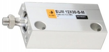 EUM20x20-S-N EMC - Мультимонтажный пневмоцилиндр, 20x20 мм, двуст. действ., нар. резьба