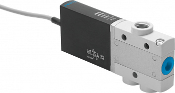 MHE3-M1H-3/2G-1/8-K 525148 FESTO - Пневмораспределитель электр. упр., 3/2 НЗ, G1/8, 24 VDC