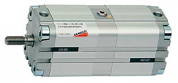 31F2A012A060N2 CAMOZZI - Тандемный пневмоцилиндр, 12x60 мм