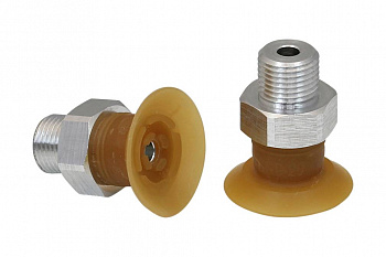 SGPN 20 NK-40 G1/8-AG 10.01.01.10316 SCHMALZ - Присоска вакуумная плоская, 20 мм, натуральный каучук, G1/8