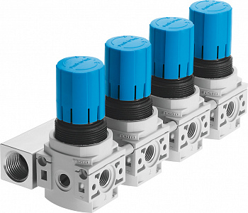 LRB-1/4-DB-7-O-K4-MINI 540042 FESTO - Коллектор регуляторов давления, G1/2-G1/4, 7 бар