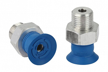 SGPN 15 HT1-60 G1/8-AG 10.01.01.12397 SCHMALZ - Присоска вакуумная круглая плоская, 15 мм, высокотемп., G1/8